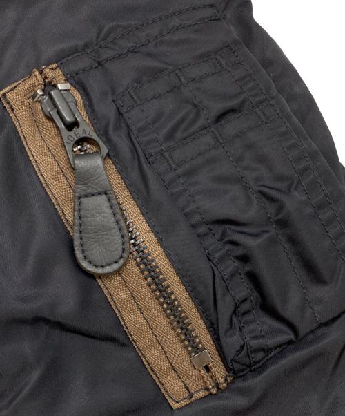 古着（フルギ）古着 (フルギ) MA-1ジャケット ブラック サイズ:XLの古着・服飾アイテム