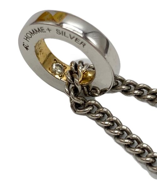 4°C HOMME+（ヨンドシー オムプラス）4°C HOMME+ (ヨンドシー オムプラス) シルバーネックレスの古着・服飾アイテム