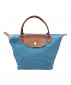 LONGCHAMPロンシャン）の古着「ハンドバッグ」｜ブルー