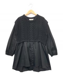 machatt マチャット　シアー ジャガードトップス 新品】machatt マチャット シアー ジャガードトップス ライトベージュ