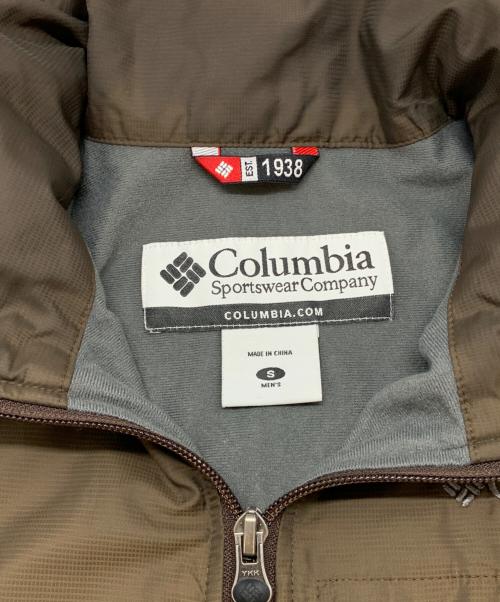 Columbia（コロンビア）Columbia (コロンビア) ナイロンジャケット ブラウン サイズ:Sの古着・服飾アイテム