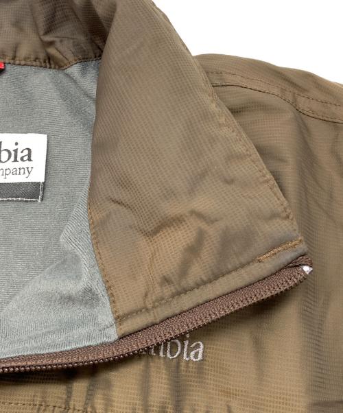 Columbia（コロンビア）Columbia (コロンビア) ナイロンジャケット ブラウン サイズ:Sの古着・服飾アイテム