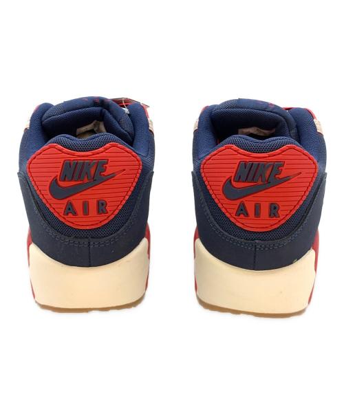 NIKE（ナイキ）NIKE (ナイキ) AIR MAX 90 PREMIUM ネイビー×レッド サイズ:29cmの古着・服飾アイテム
