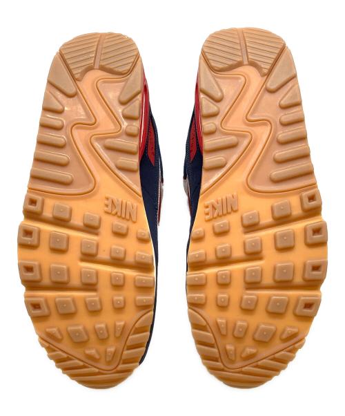 NIKE（ナイキ）NIKE (ナイキ) AIR MAX 90 PREMIUM ネイビー×レッド サイズ:29cmの古着・服飾アイテム