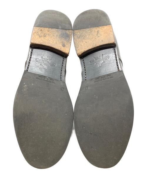 brother bridge（ブラザーブリッジ）BROTHER BRIDGE (ブラザーブリッジ) ドレスシューズ ブラック サイズ:JP 27.5の古着・服飾アイテム