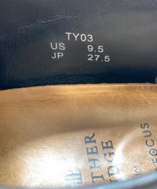 brother bridge（ブラザーブリッジ）BROTHER BRIDGE (ブラザーブリッジ) ドレスシューズ ブラック サイズ:JP 27.5の古着・服飾アイテム