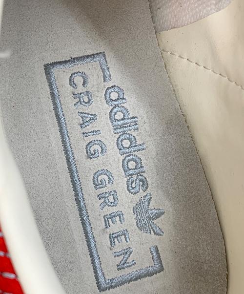 adidas（アディダス）adidas (アディダス) CRAIG GREEN (クレイグ グリーン) SUPER STAR ホワイト×レッド サイズ:29cmの古着・服飾アイテム