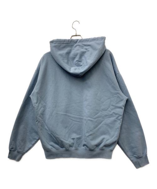Y-3（ワイスリー）Y-3 (ワイスリー) プルオーバーパーカー ブルー サイズ:Mの古着・服飾アイテム