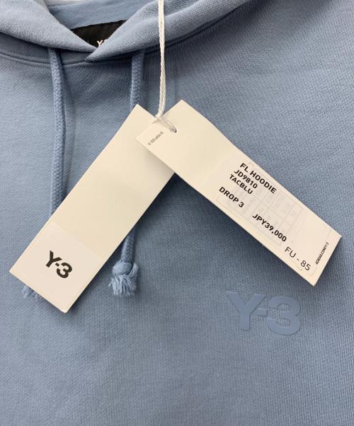 Y-3（ワイスリー）Y-3 (ワイスリー) プルオーバーパーカー ブルー サイズ:Mの古着・服飾アイテム