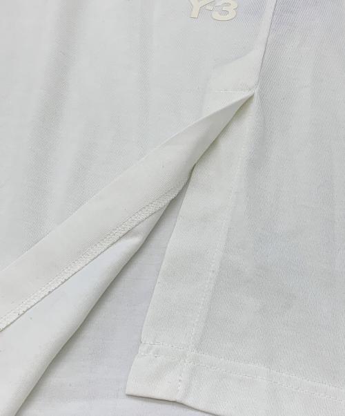 Y-3（ワイスリー）Y-3 (ワイスリー) PREM LOOSE SS TEE 半袖カットソー ベージュ サイズ:Lの古着・服飾アイテム