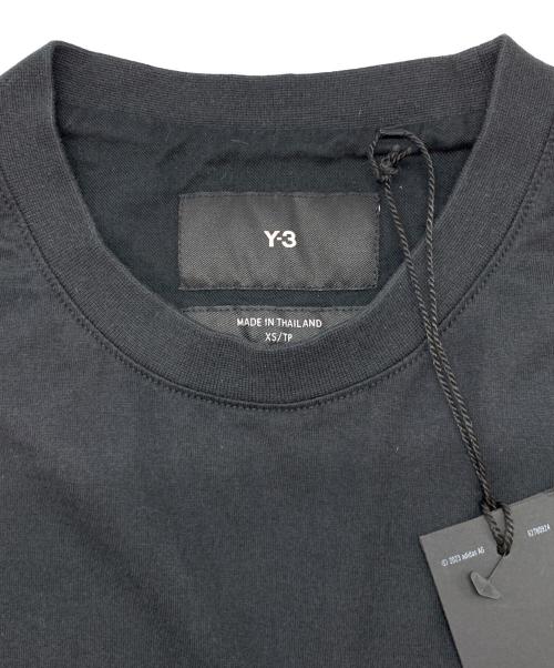 Y-3（ワイスリー）Y-3 (ワイスリー) GFX LS TEE 長袖カットソー ブラック サイズ:XSの古着・服飾アイテム