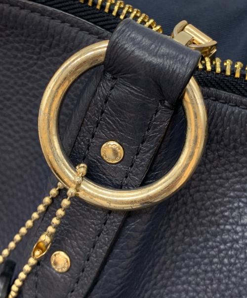 COACH（コーチ）COACH (コーチ) 2WAYショルダーバッグ ネイビーの古着・服飾アイテム