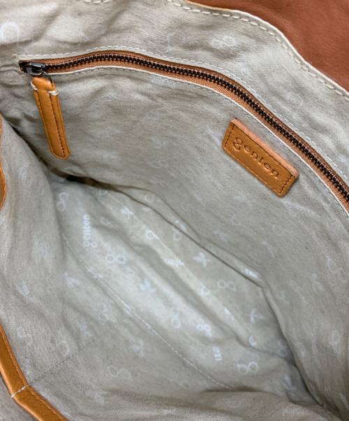 genten（ゲンテン）genten (ゲンテン) レザーショルダーバッグ ブラウンの古着・服飾アイテム