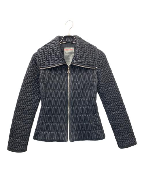 PRADA SPORTS（プラダスポーツ）PRADA SPORTS (プラダスポーツ) リネアロッサジャケット ブラック サイズ:40の古着・服飾アイテム