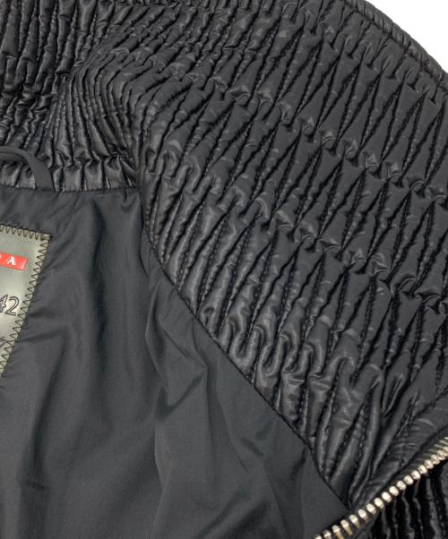 PRADA SPORTS（プラダスポーツ）PRADA SPORTS (プラダスポーツ) リネアロッサジャケット ブラック サイズ:40の古着・服飾アイテム