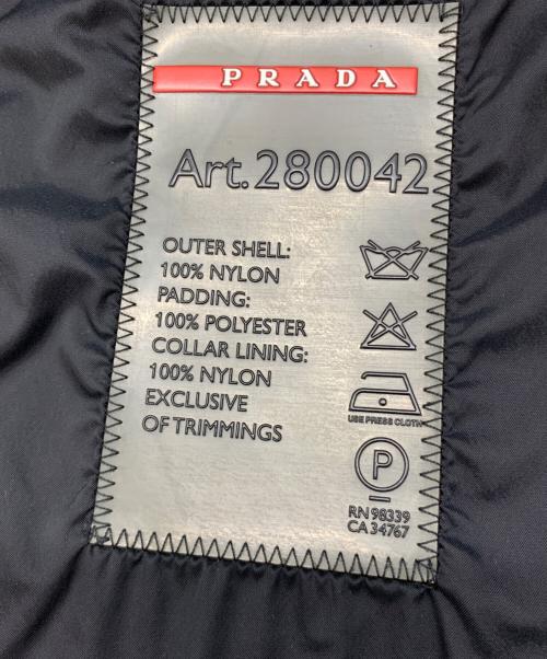 PRADA SPORTS（プラダスポーツ）PRADA SPORTS (プラダスポーツ) リネアロッサジャケット ブラック サイズ:40の古着・服飾アイテム