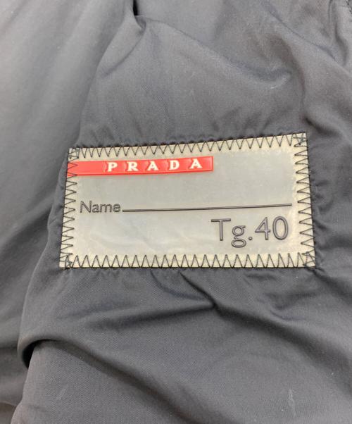 PRADA SPORTS（プラダスポーツ）PRADA SPORTS (プラダスポーツ) リネアロッサジャケット ブラック サイズ:40の古着・服飾アイテム