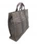 HERMES (エルメス) エールライン トートバッグ グレー：18000円
