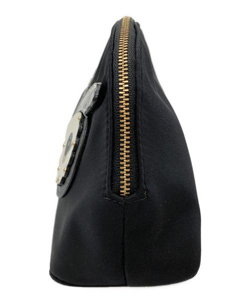 Kate Spade（ケイトスペード）Kate Spade (ケイトスペード) コスメポーチ ブラックの古着・服飾アイテム