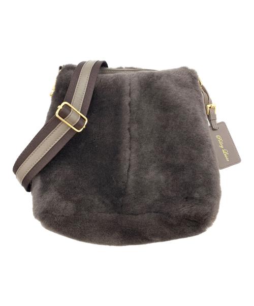 Pelley Lusso（ペレリールッソ）pelley lusso (ペレリールッソ) 2WAYショルダーバッグ ブラウンの古着・服飾アイテム