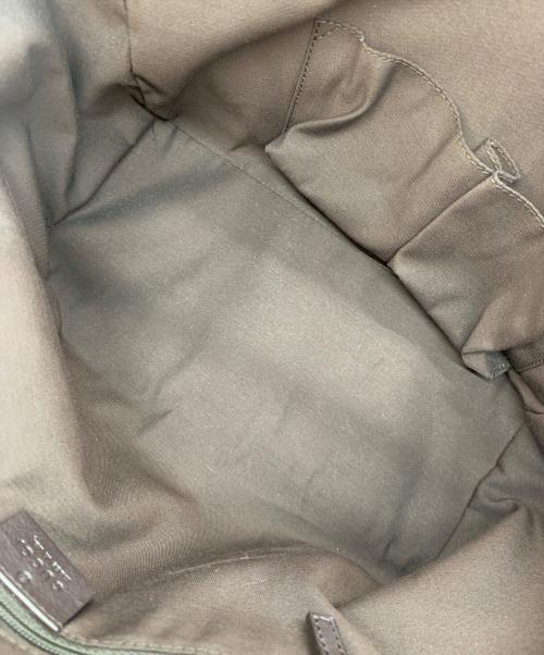 GUCCI（グッチ）GUCCI (グッチ) GGキャンバス ニューブリット トートバッグ ブラウンの古着・服飾アイテム