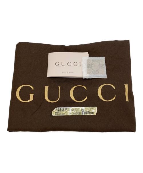 GUCCI（グッチ）GUCCI (グッチ) GGキャンバス ニューブリット トートバッグ ブラウンの古着・服飾アイテム
