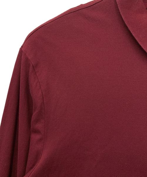 POLO RALPH LAUREN（ポロ・ラルフローレン）POLO RALPH LAUREN (ポロ・ラルフローレン) 長袖ポロシャツ ボルドー サイズ:XLの古着・服飾アイテム