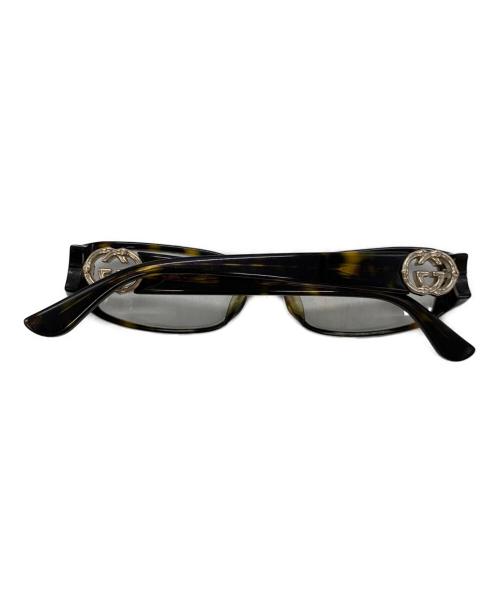 GUCCI（グッチ）GUCCI (グッチ) サングラス ブラック×ブラウン サイズ:54□14-135の古着・服飾アイテム
