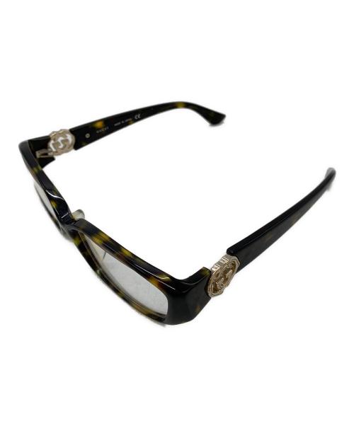 GUCCI（グッチ）GUCCI (グッチ) サングラス ブラック×ブラウン サイズ:54□14-135の古着・服飾アイテム