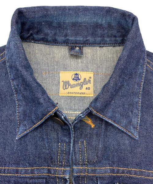 Wrangler（ラングラー）Wrangler (ラングラー) 11MJZ 復刻デニムジャケット インディゴ サイズ:40の古着・服飾アイテム
