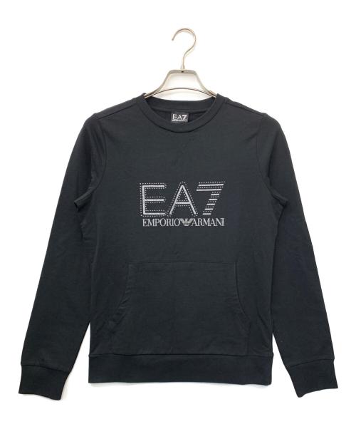 EA7（イーエーセブン）EA7 (イーエーセブン) プリントカットソー ブラック サイズ:Sの古着・服飾アイテム