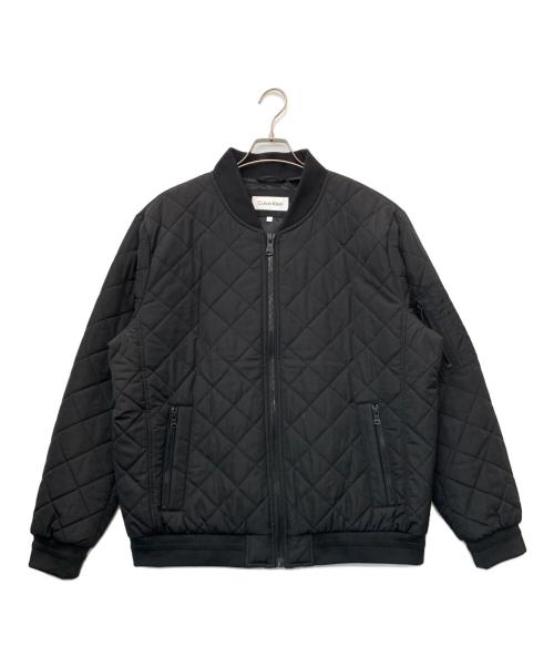 Calvin Klein（カルバンクライン）Calvin Klein (カルバンクライン) フライトジャケット ブラック サイズ:Lの古着・服飾アイテム
