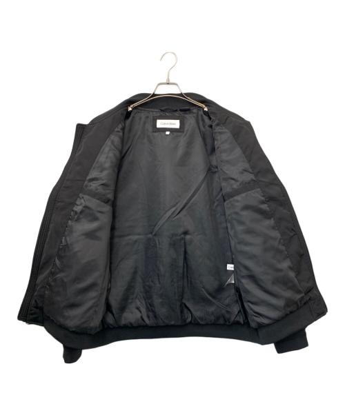 Calvin Klein（カルバンクライン）Calvin Klein (カルバンクライン) フライトジャケット ブラック サイズ:Lの古着・服飾アイテム