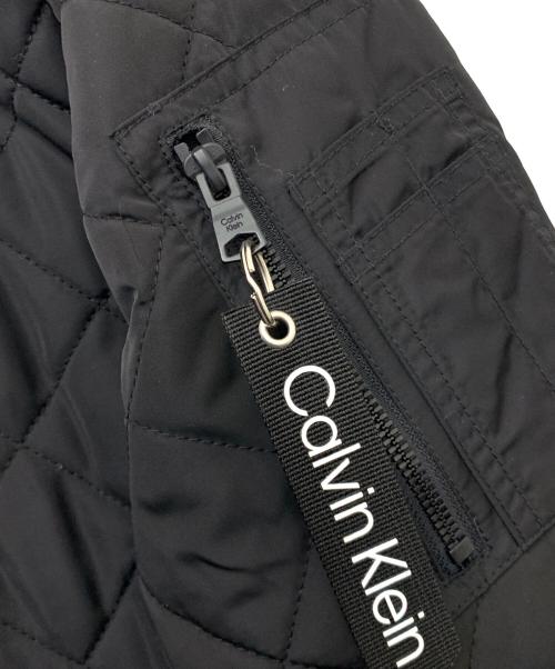 Calvin Klein（カルバンクライン）Calvin Klein (カルバンクライン) フライトジャケット ブラック サイズ:Lの古着・服飾アイテム