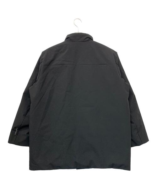 SHIPS any（シップスエニィ）SHIPS any (シップスエニィ) 多機能 スタンドカラー ダウン ミドル コート ブラック サイズ:Mの古着・服飾アイテム