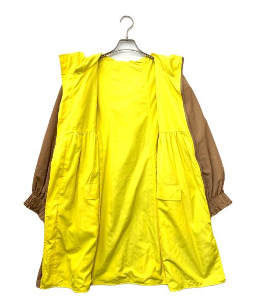 semi-couture（セミクチュール）SEMI-COUTURE (セミクチュール) フーデッドコート ベージュ サイズ:40の古着・服飾アイテム
