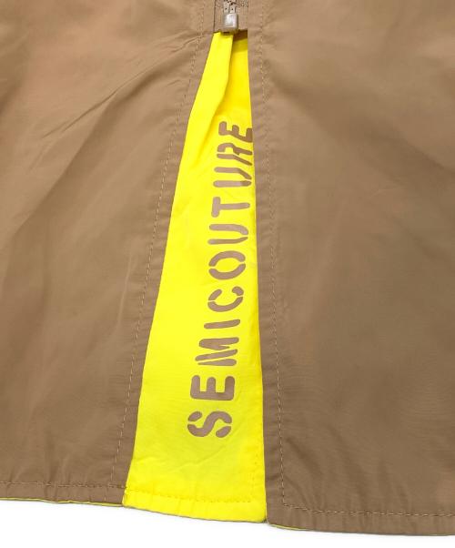 semi-couture（セミクチュール）SEMI-COUTURE (セミクチュール) フーデッドコート ベージュ サイズ:40の古着・服飾アイテム