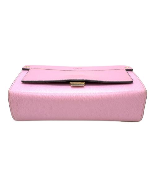 FURLA（フルラ）FURLA (フルラ) ライクミニ ショルダーウォレット パープルの古着・服飾アイテム