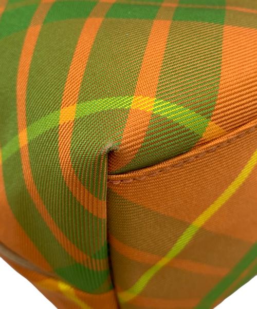 Vivienne Westwood（ヴィヴィアンウエストウッド）Vivienne Westwood (ヴィヴィアンウエストウッド) トートバッグ オレンジ×グリーンの古着・服飾アイテム