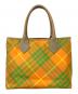 Vivienne Westwood (ヴィヴィアンウエストウッド) トートバッグ オレンジ×グリーン：7000円