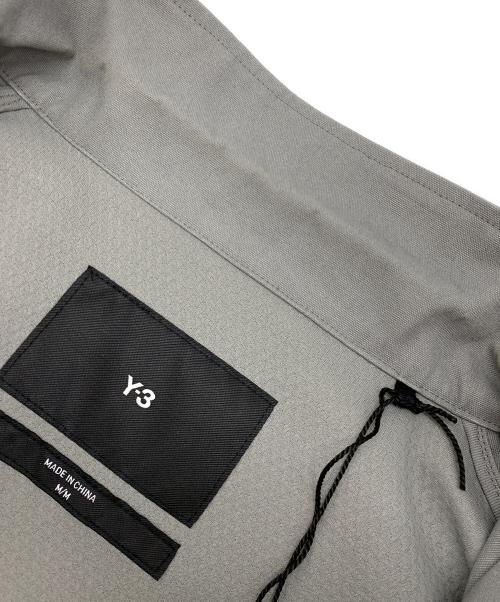 Y-3（ワイスリー）Y-3 (ワイスリー) オーバーサイズシャツ グレー サイズ:Mの古着・服飾アイテム
