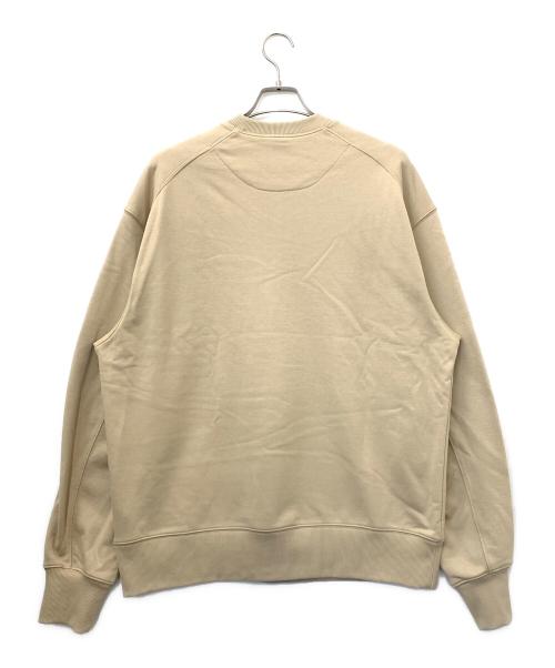 Y-3（ワイスリー）Y-3 (ワイスリー) ロゴスウェットシャツ ブラウン サイズ:Mの古着・服飾アイテム