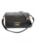 COACHコーチ）の古着「グレースショルダーバッグ」｜ブラック
