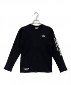 THE NORTH FACEザ ノース フェイス）の古着「長袖カットソー」｜ブラック