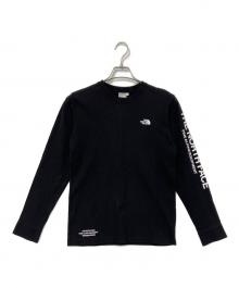 THE NORTH FACE（ザ ノース フェイス）の古着「長袖カットソー」｜ブラック
