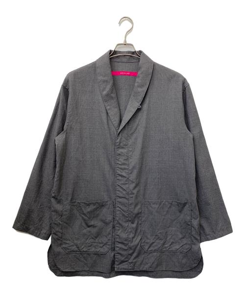 sage de cret（サージュデクレ）sage de cret (サージュデクレ) ウールコットンシャツ グレー サイズ:Lの古着・服飾アイテム