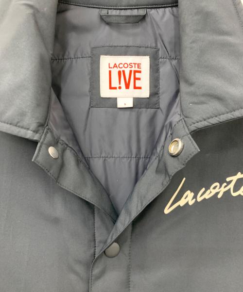 LACOSTE（ラコステ）LACOSTE (ラコステ) コーチジャケット ブラック サイズ:Sの古着・服飾アイテム