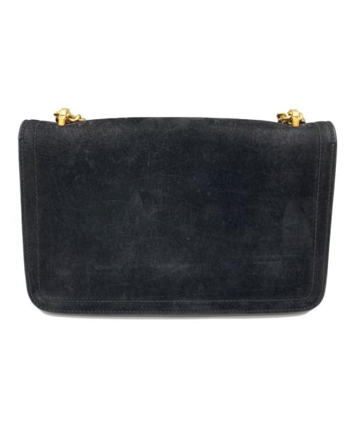 Salvatore Ferragamo（サルヴァトーレ フェラガモ）Salvatore Ferragamo (サルヴァトーレ フェラガモ) チェーンショルダーバッグ ブラックの古着・服飾アイテム