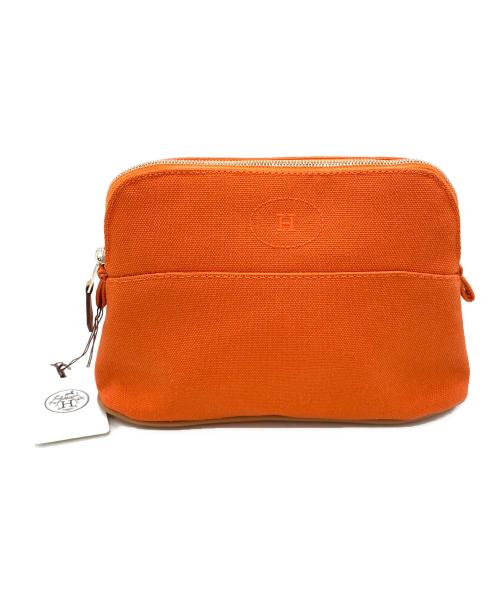 HERMES（エルメス）HERMES (エルメス) ボリードポーチ ミニ オランジュ・フーの古着・服飾アイテム