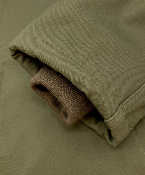 HOUSTON（ヒューストン）HOUSTON (ヒューストン) セルビッジダックN-1 デッキジャケット オリーブ サイズ:40の古着・服飾アイテム